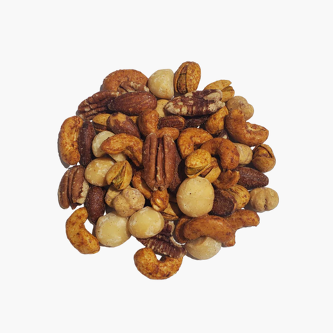 Assortiment de Fruits à Coque Fumée – Mélange Gourmet de Noix Premium